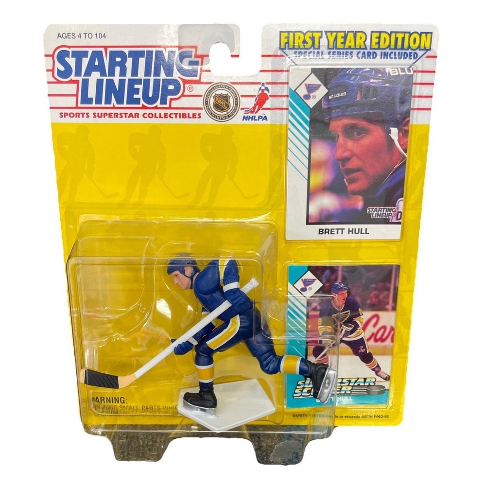 Brett Hull Starting Lineup‎ First Year Edition Figure 1993 St Louis Blues